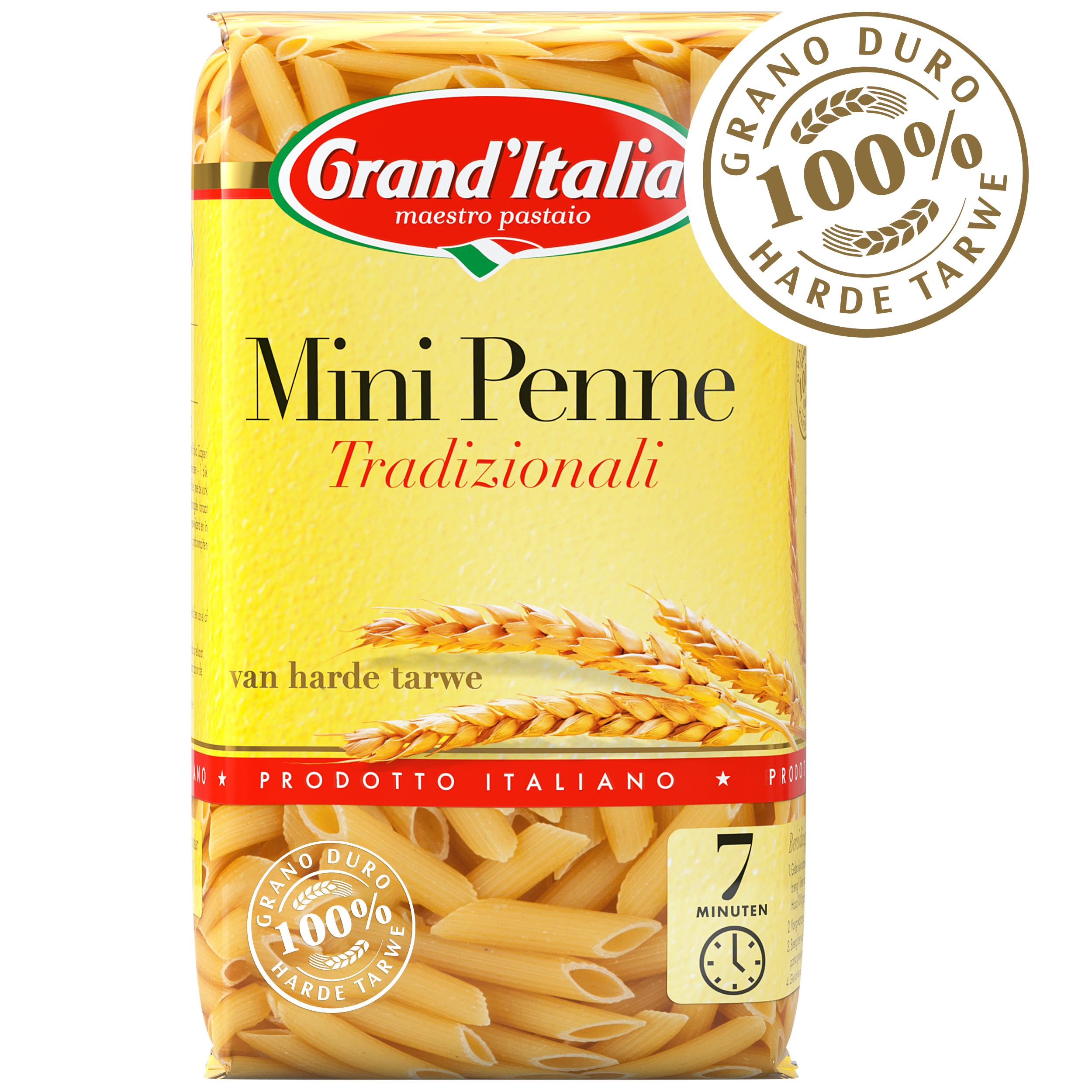 Pasta Mini Penne Tradizionali 350g claim Grand'Italia